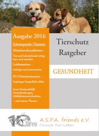 Tierschutz-Ratgeber Gesundheit 2016