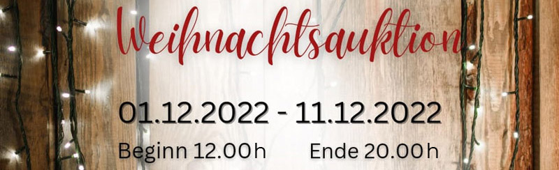 Weihnachts-Facebookauktion Weihnachts-Facebookauktion